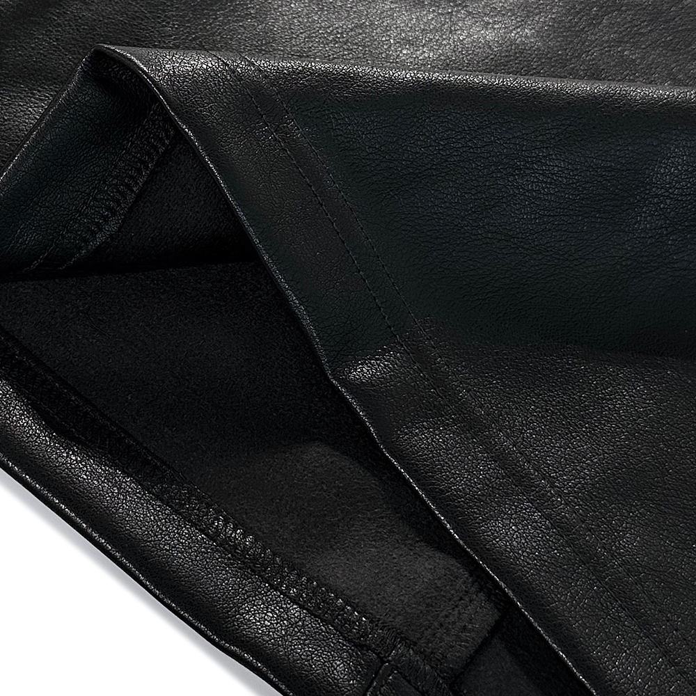 LAST NEST(ラストネスト)商品ページ - Leather Polo Shirt LAST NEST(ラストネスト)商品ページ - Leather Polo Shirt