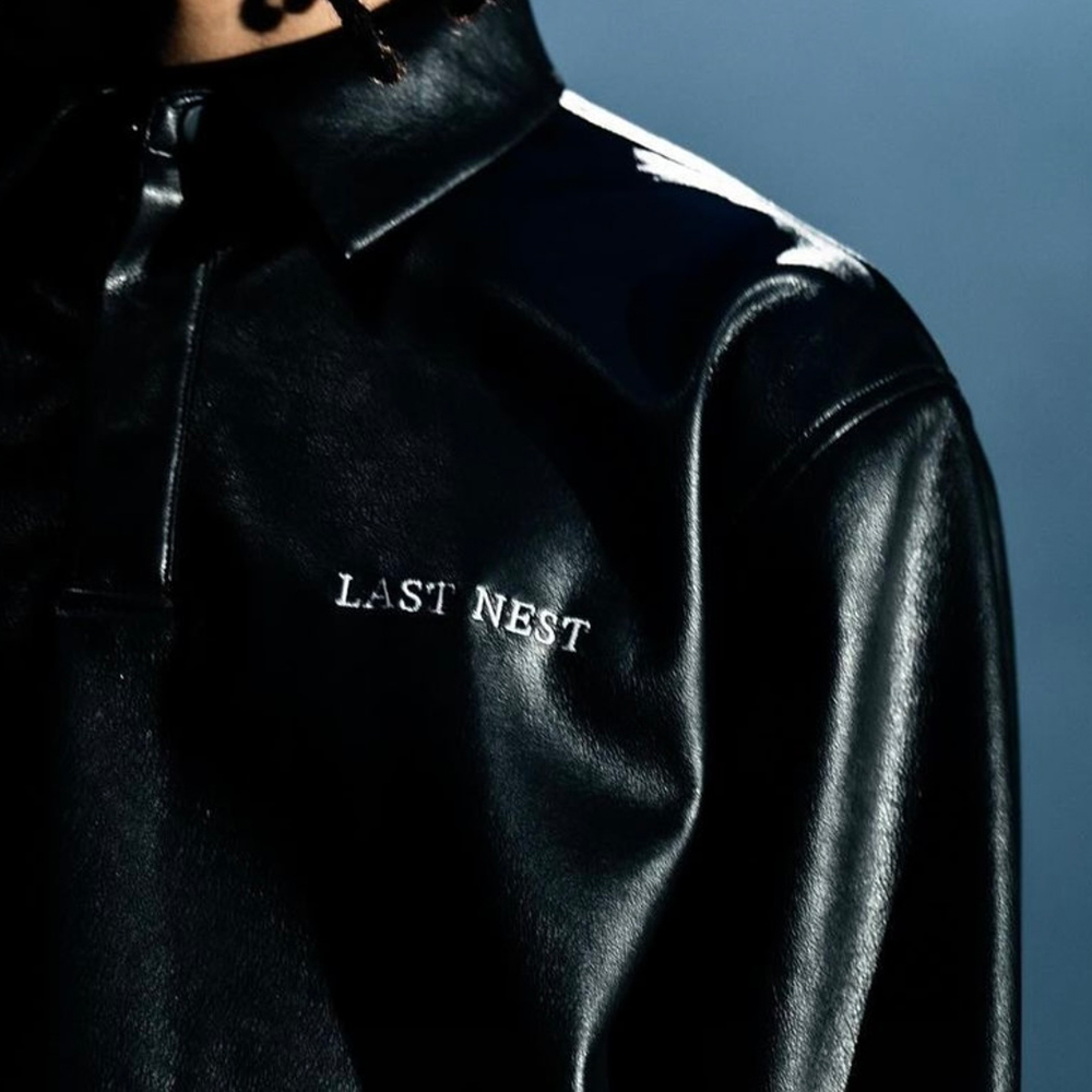LAST NEST(ラストネスト)商品ページ - Leather Polo Shirt LAST NEST(ラストネスト)商品ページ - Leather Polo Shirt