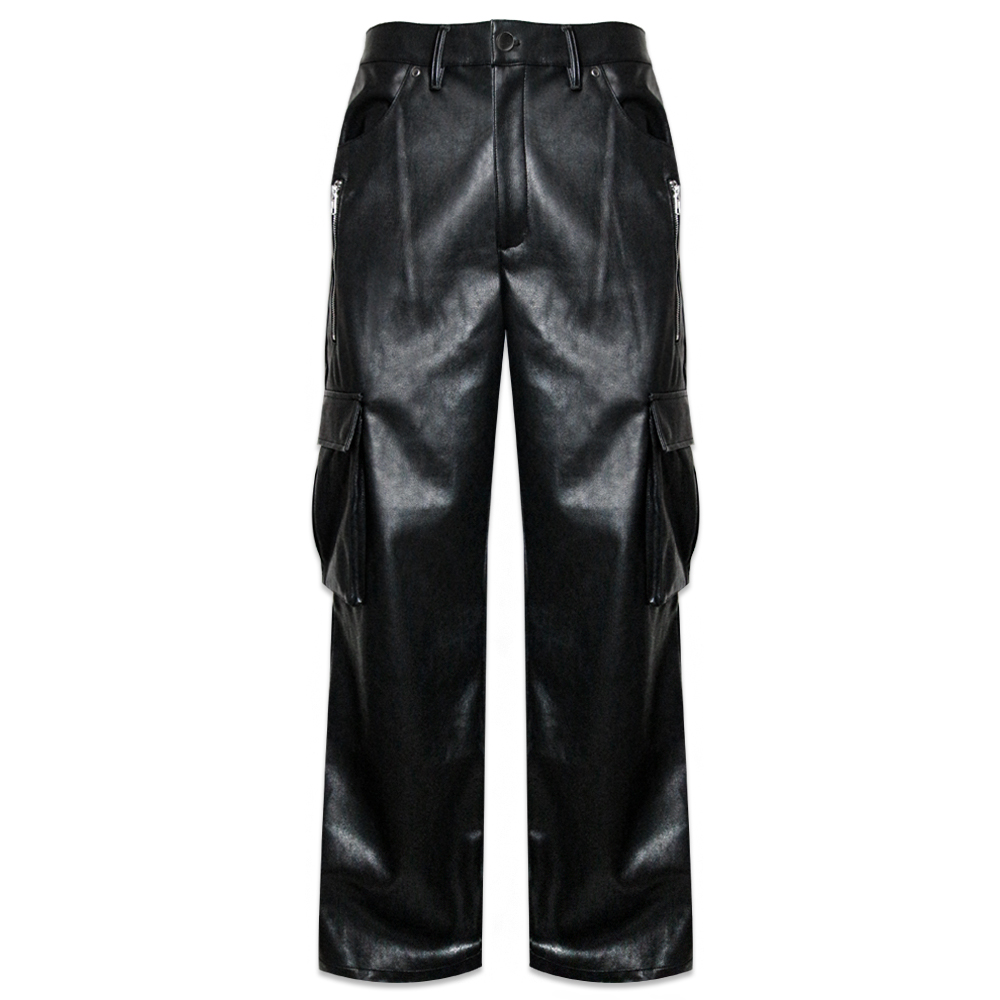 LAST NEST(ラストネスト)商品ページ - Baggy Leather Cargo LAST NEST(ラストネスト)商品ページ - Baggy Leather Cargo
