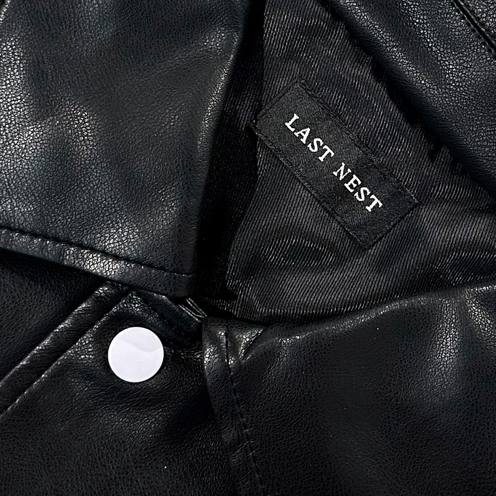 LAST NEST(ラストネスト)商品ページ - Leather Varsity Jacket LAST NEST(ラストネスト)商品ページ - Leather Varsity Jacket