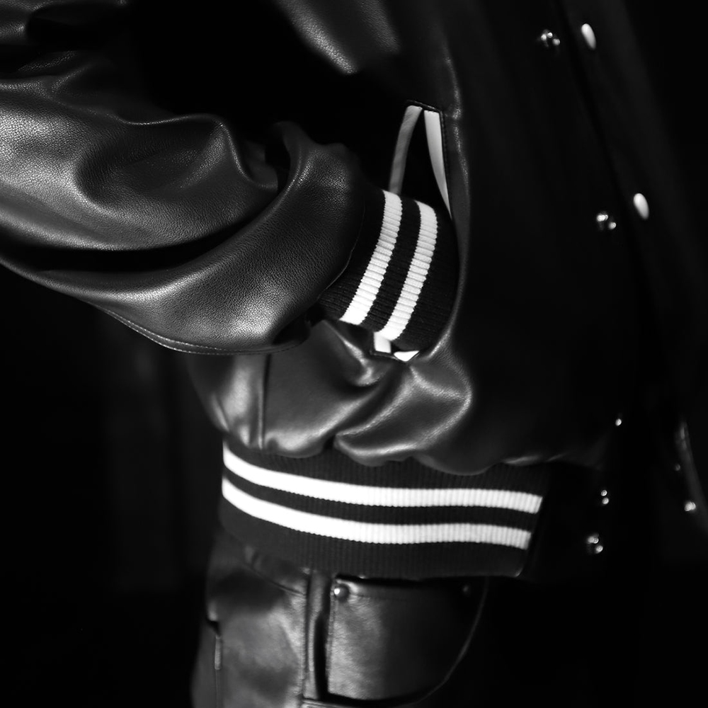 LAST NEST(ラストネスト)商品ページ - Leather Varsity Jacket LAST NEST(ラストネスト)商品ページ - Leather Varsity Jacket