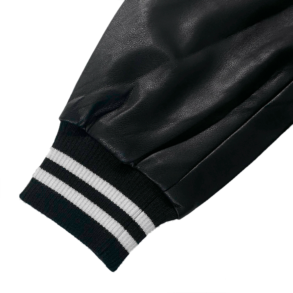 LAST NEST(ラストネスト)商品ページ - Leather Varsity Jacket LAST NEST(ラストネスト)商品ページ - Leather Varsity Jacket