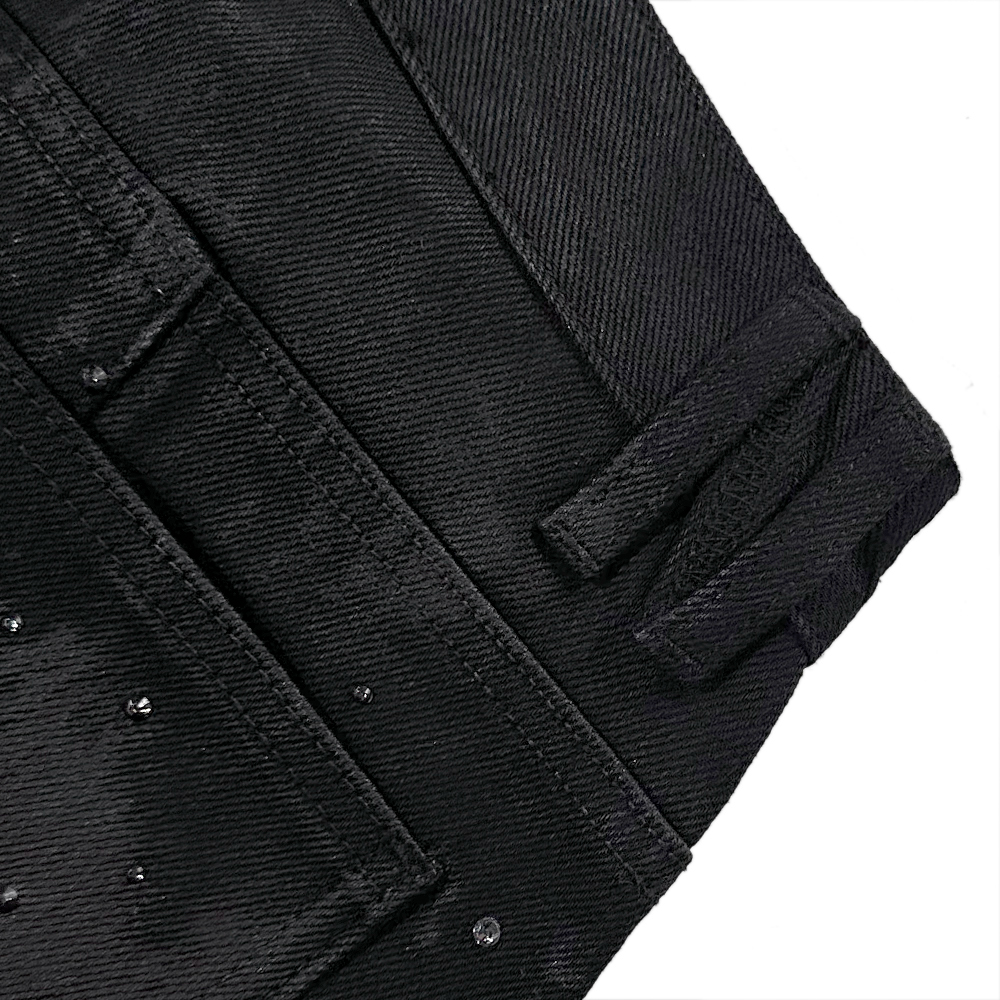 LAST NEST(ラストネスト)商品ページ - Rhinestone Coating Denim LAST NEST(ラストネスト)商品ページ - Rhinestone Coating Denim