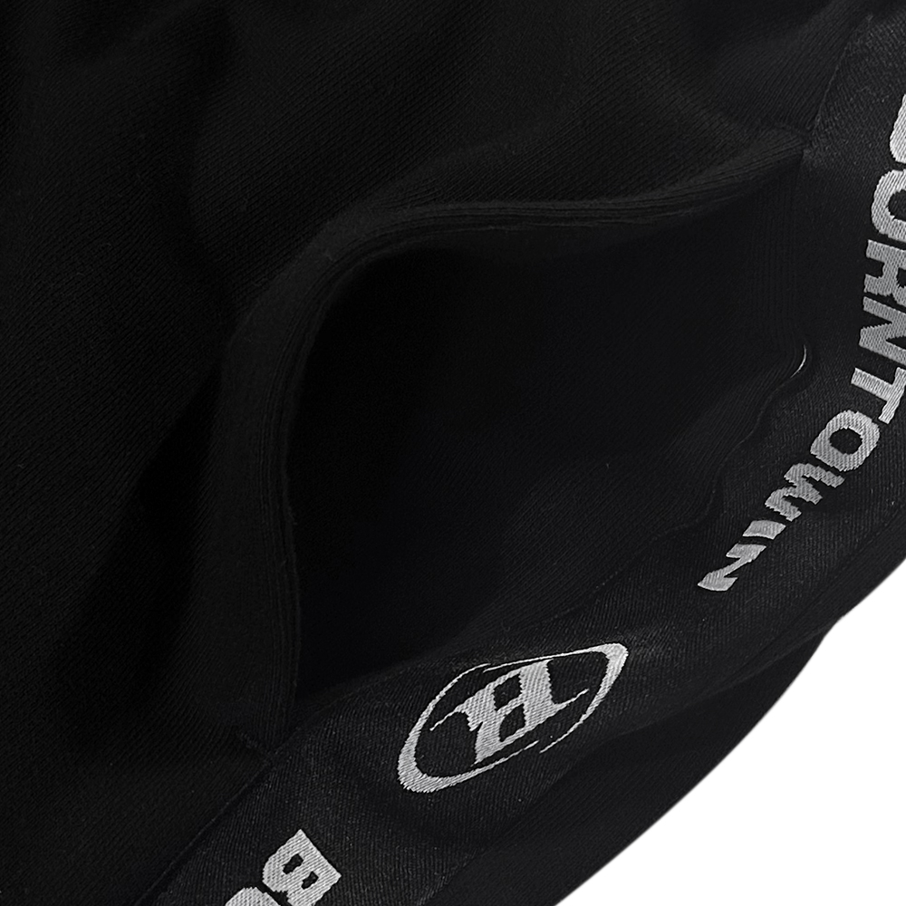 【BORN TO WIN】Chrome B Black Line ハーフパンツ/韓国ブランド BORN TO WIN(ボーン・トゥ・ウィン)商品ページ - Chrome B Black
