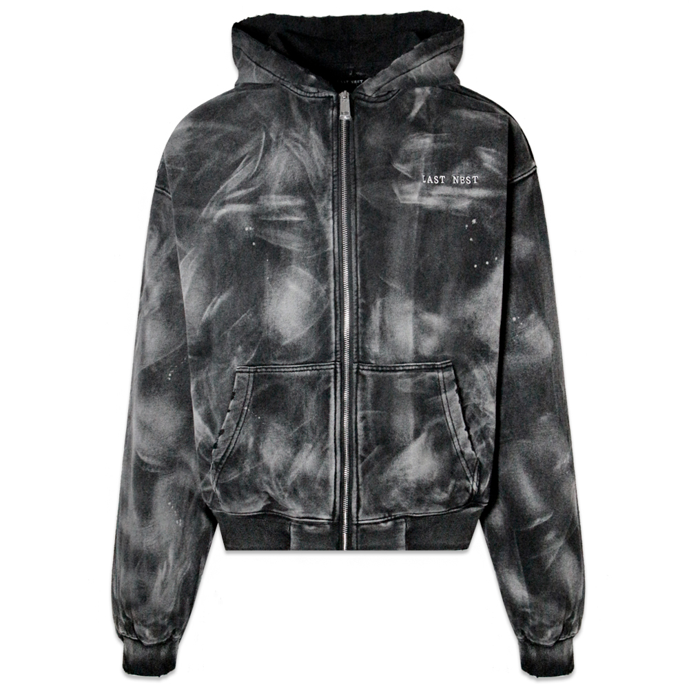 LAST NEST(ラストネスト)商品ページ - Washed Hoodie - Black LAST NEST(ラストネスト)商品ページ - Washed Hoodie - Black