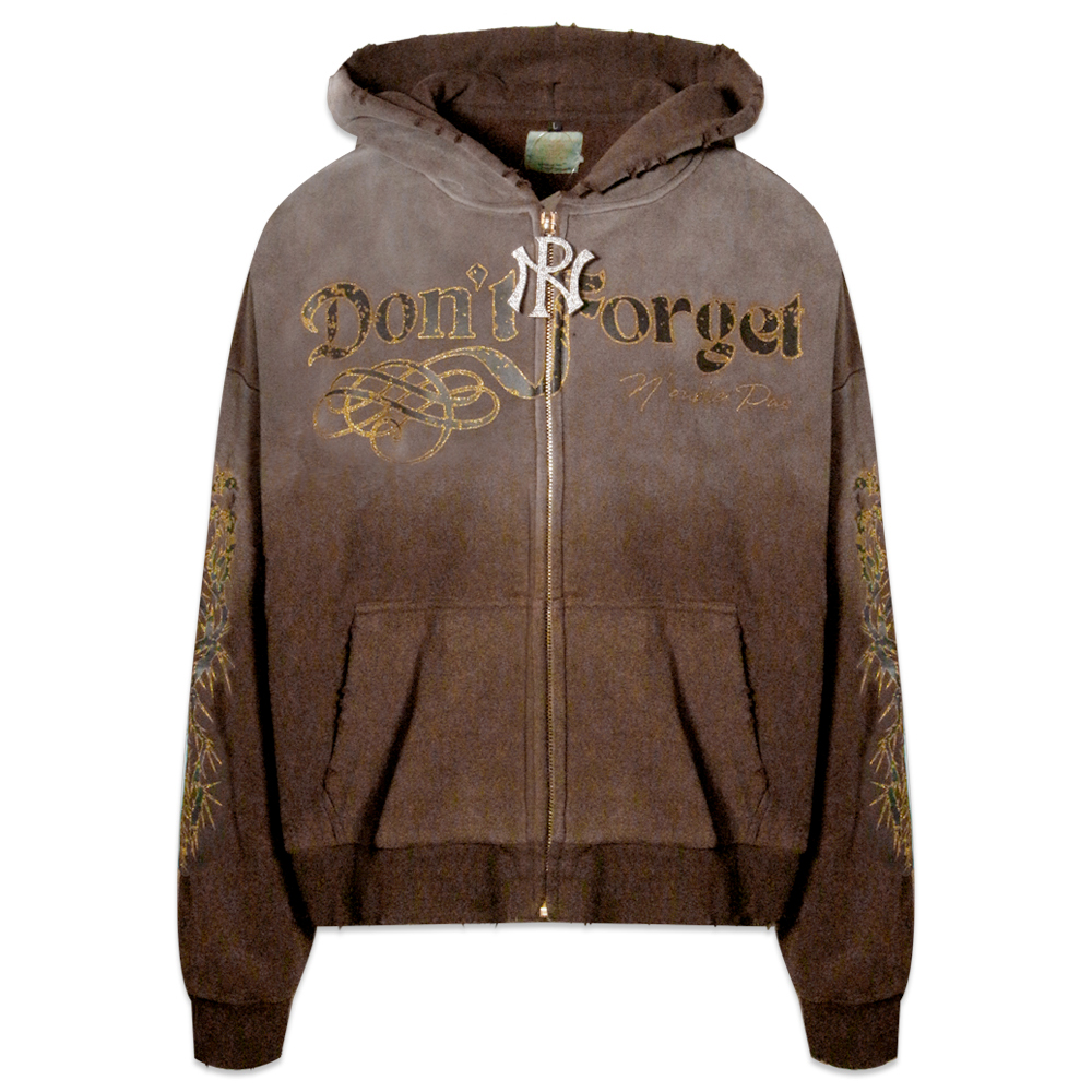 NOUBLIE PAS ジップフーディー NOUBLIE PAS(ヌーブリーポー) 商品ページ - 1942 Zip-Up Hoodie