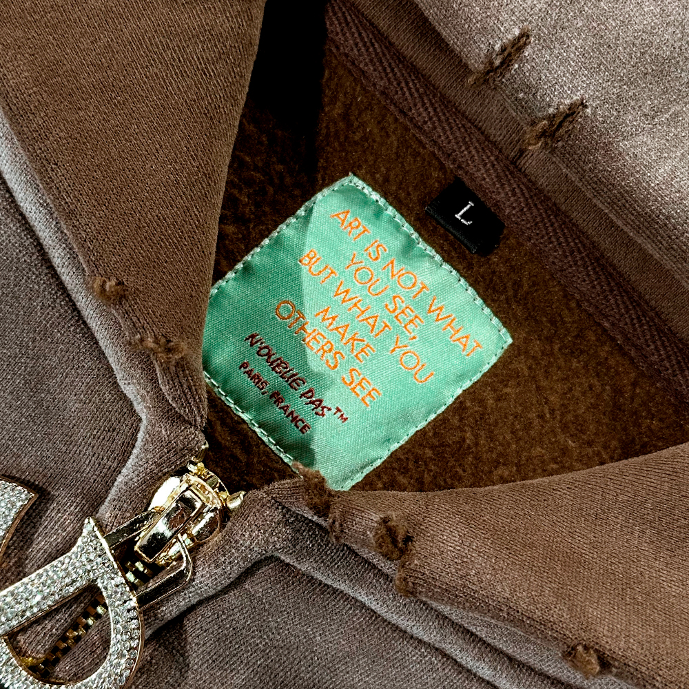 NOUBLIE PAS(ヌーブリーポー) 商品ページ - 1942 Zip-Up Hoodie