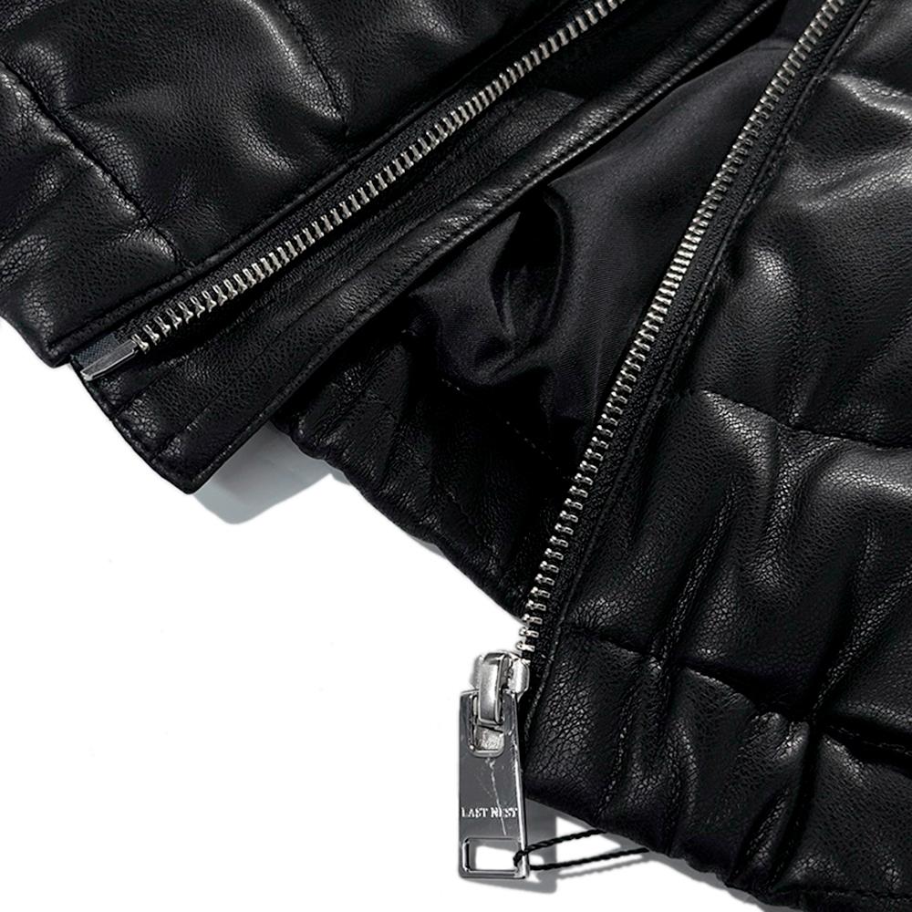 LAST NEST(ラストネスト)商品ページ - Down Leather Jacket V2 LAST NEST(ラストネスト)商品ページ - Down Leather Jacket V2