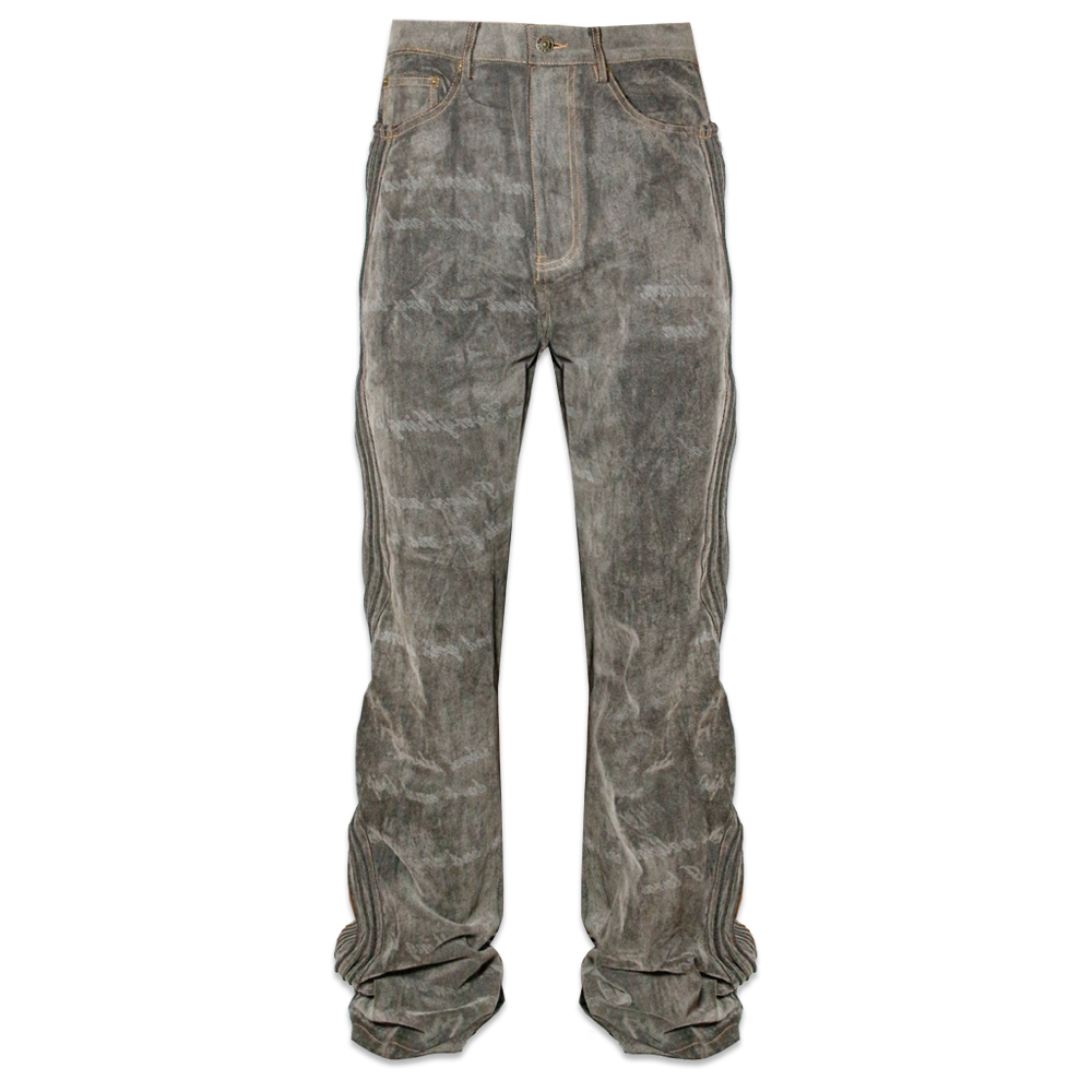 XWORE NYC(ウォー) 商品ページ - Waved Denim Pants - Gray XWORE NYC(ウォー) 商品ページ - Waved Denim Pants - Gray