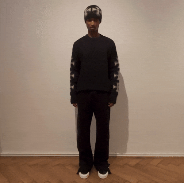 ASKYURSELF (アスクユアセルフ)商品ページ - Brushed Cross Knit ASKYURSELF (アスクユアセルフ)商品ページ - Brushed Cross Knit