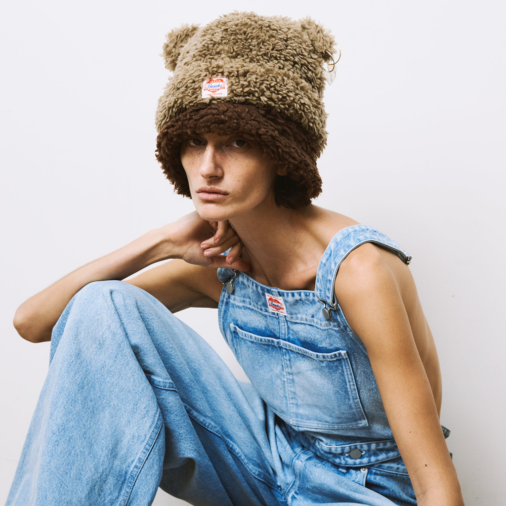 BASICKS(ベイシックス)商品ページ - Bear Beanie - Pink BASICKS(ベイシックス)商品ページ - Bear Beanie - Pink