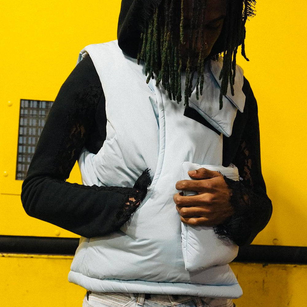 ジャケット・アウター GROUTURE PADDED VEST GROUTURE(グローチャー)商品ページ - Padded Vest - Black