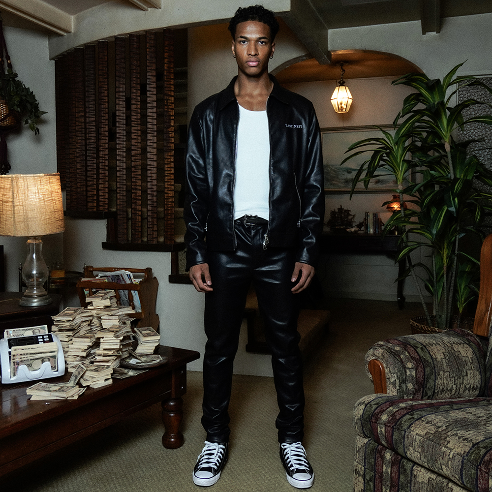 LAST NEST(ラストネスト)商品ページ - Leather Slim Trouser LAST NEST(ラストネスト)商品ページ - Leather Slim Trouser