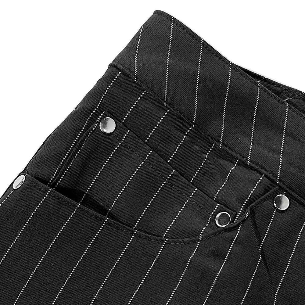 LAST NEST(ラストネスト)商品ページ - Stripe Trouser - Black