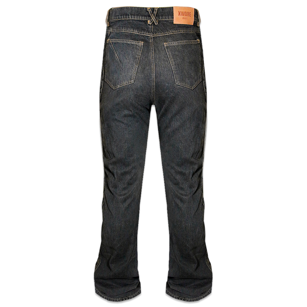 XWORE NYC(ウォー) 商品ページ - Waved Dirty Denim - Black XWORE NYC(ウォー) 商品ページ - Waved Dirty Denim - Black