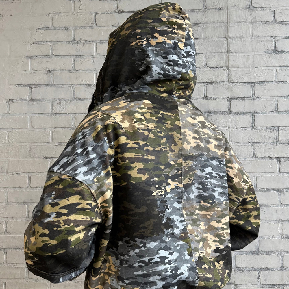 【XWORE】Mixed camo zip up hoodie Xwore | Mixed Camo Hoodie | Hoodies | Complex Shop