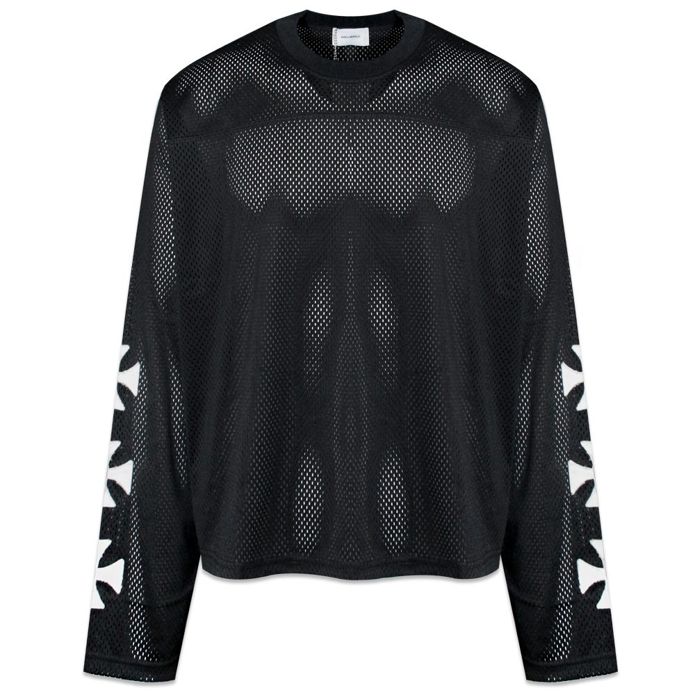 ASKYURSELF (アスクユアセルフ)商品ページ - Cross Cropped Mesh ASKYURSELF (アスクユアセルフ)商品ページ - Cross Cropped Mesh