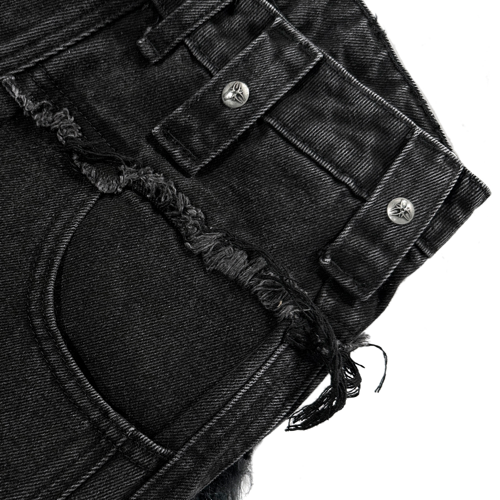 cozy worldwide flare jeans デニム　Mサイズ ブラック CZ DARK KNIGHT FLARE JEANS – COZY WORLDWIDE