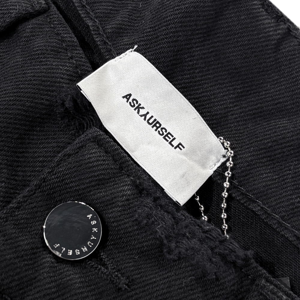 ASKYURSELF (アスクユアセルフ)商品ページ - Frayed Baggy Denim