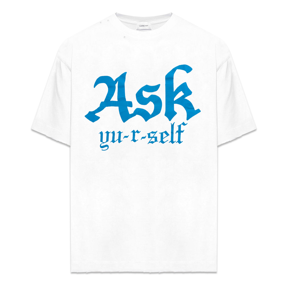 ASKYURSELF★BONES Tシャツ ASKYURSELF (アスクユアセルフ)商品ページ - Bones Tee - White