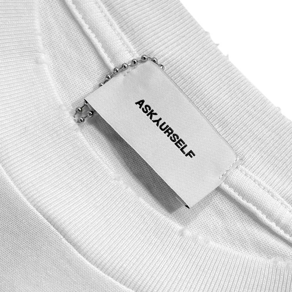 ASKYURSELF★BONES Tシャツ ASKYURSELF (アスクユアセルフ)商品ページ - Bones Tee - White