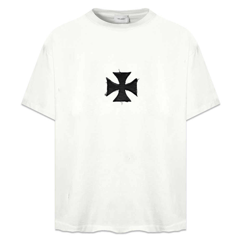 日本未発売ASKYURSELF vintage加工Tシャツ 日本未発売ASKYURSELF vintage加工Tシャツ