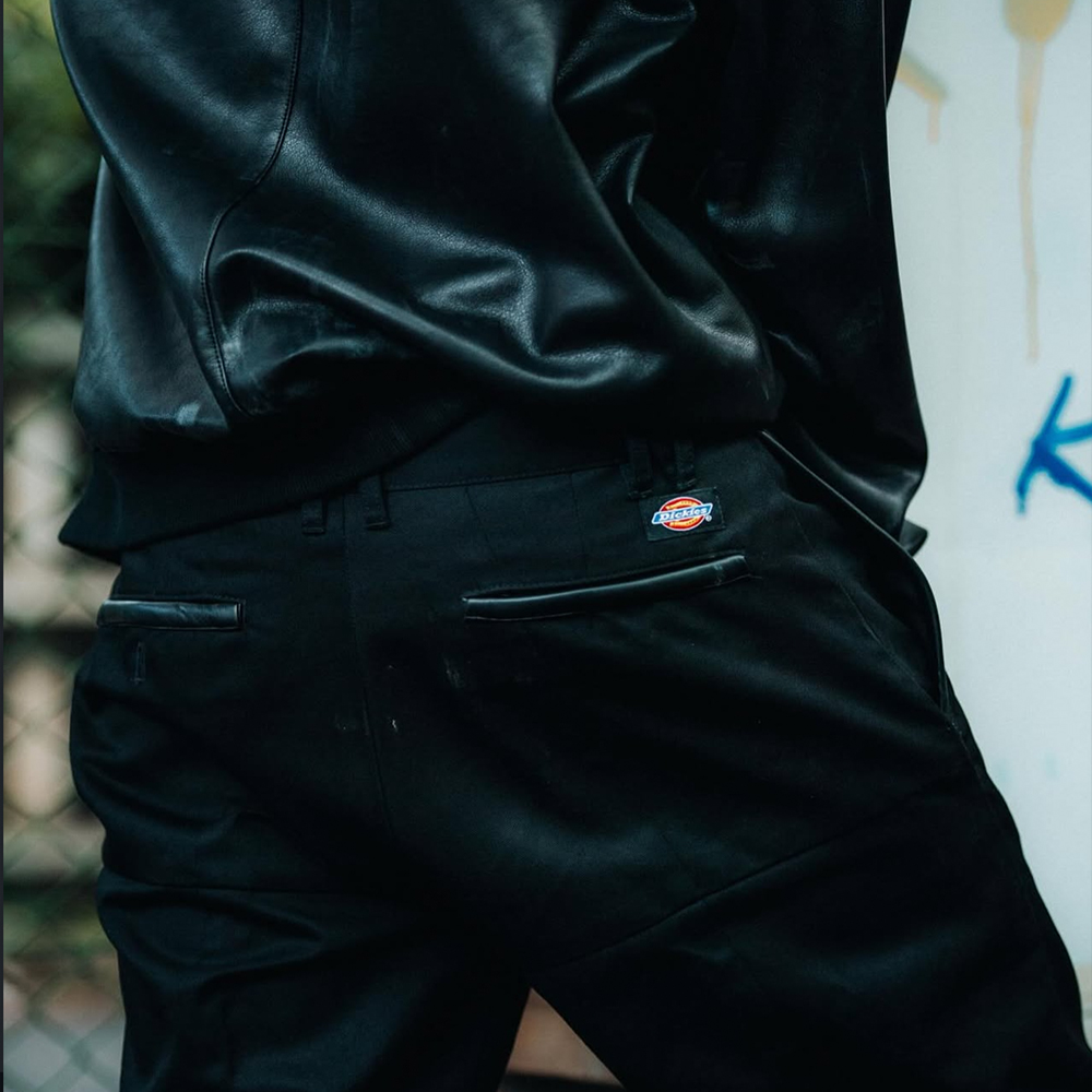 【新品】LASTNEST × DICKIES WORK PANTS WORK PANTS (×Dickies) / BLACK | detail-online-store