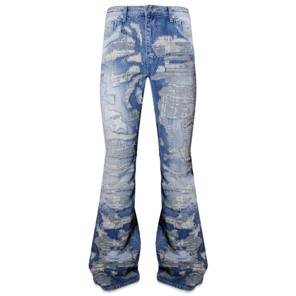 EMOSTANCECLUB FLARE JEANS サイズ1 EMOstanceclub(エモスタンスクラブ)商品ページ - Multiple Boro