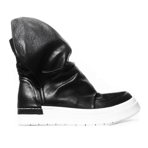 CINZIA ARAIA(チンツィア アライア)商品ページ - Skin High Top Smooth Leather and Mesh  Sneakers - VENTURER(ベンチュラー)