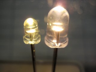3mm LED単体・電球色 日本製