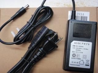 12V5A AC/DC Ÿ( 90x50x30mm) ץ饰 2.1x5.5