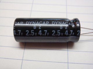 DZ-2R5D475T - 2.5VDC 4.7F