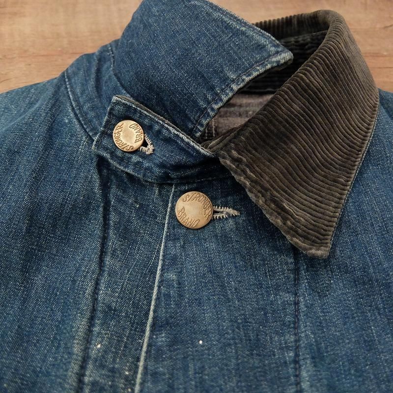 1930's STRONGER BRAND Denim Coverall