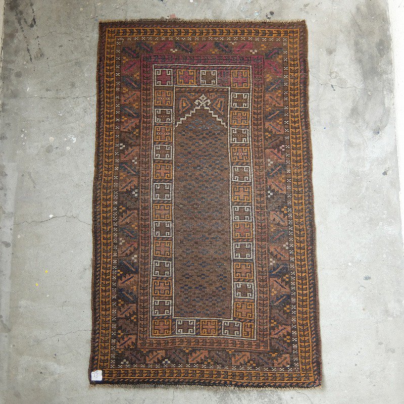 Vintage Baluch Tribal Rug