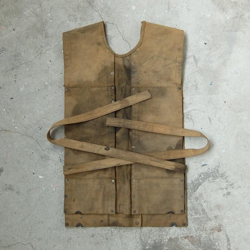 1910's WW1 U.S.ARMY Duck Vest