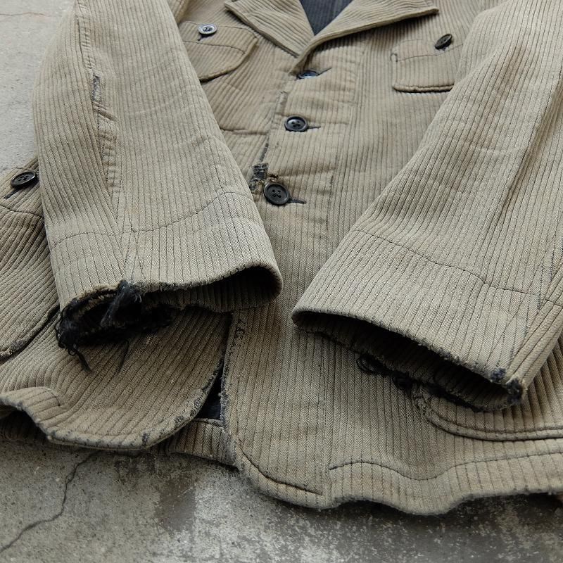 1930's French Cotton Pique Farmers Jacket