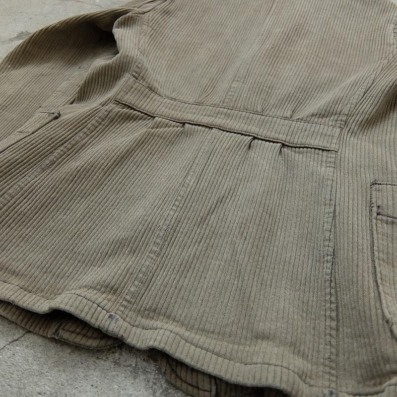 1930's French Cotton Pique Farmers Jacket