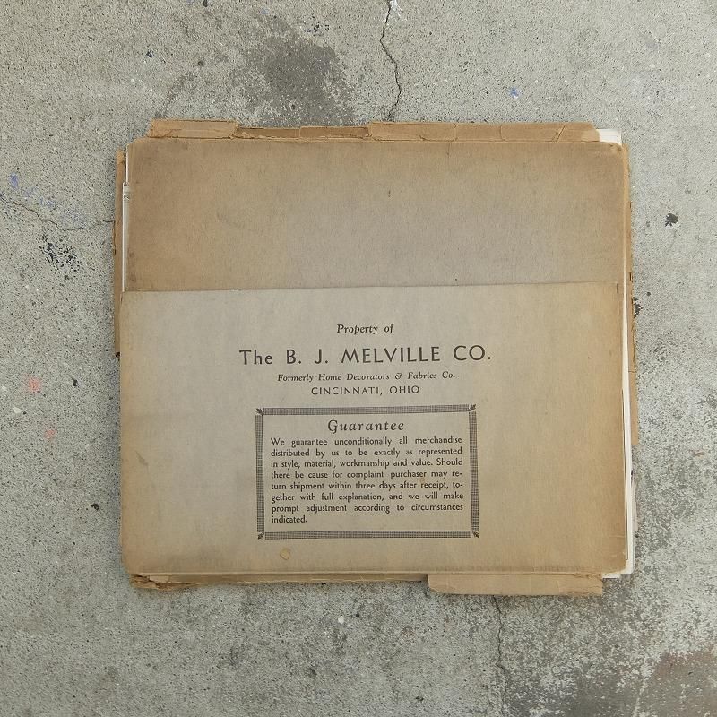 1930's The B.J. MELVILLE CO. Catalog