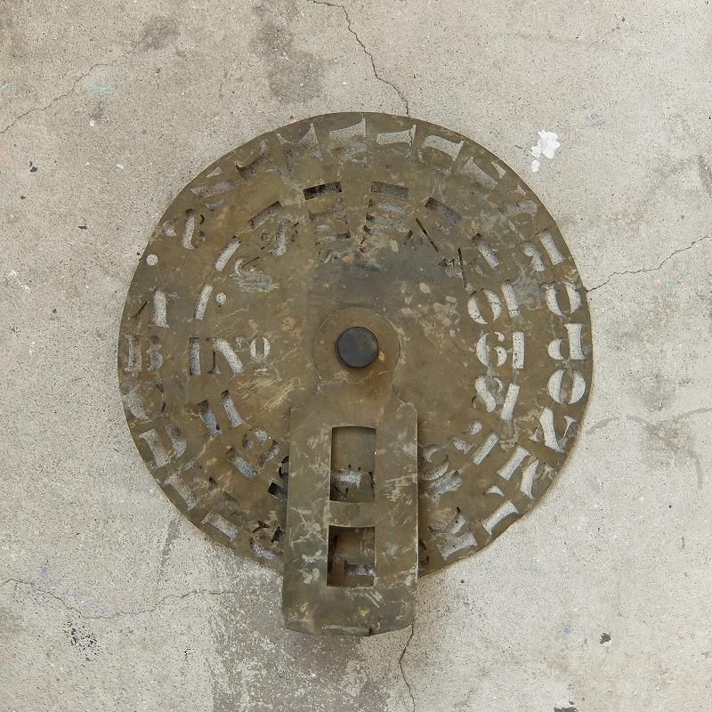 1870's Revolving Stencil Letters & Figures