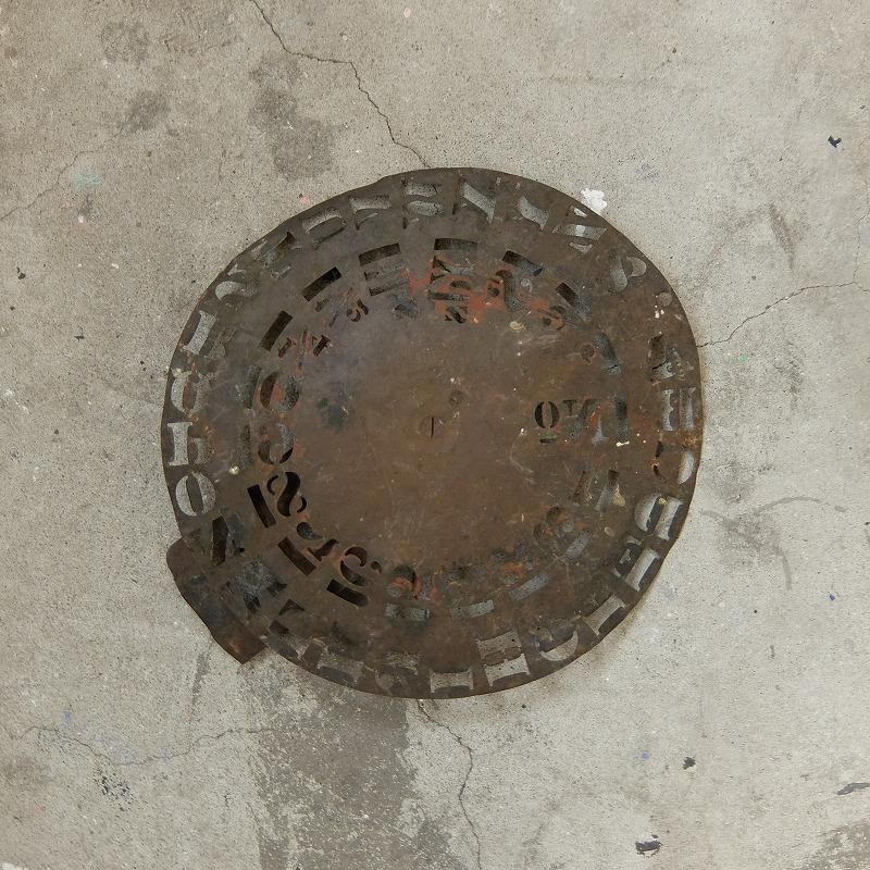 1870's Revolving Stencil Letters & Figures