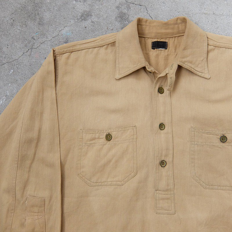 1910's1920's Pullover Work Shirt