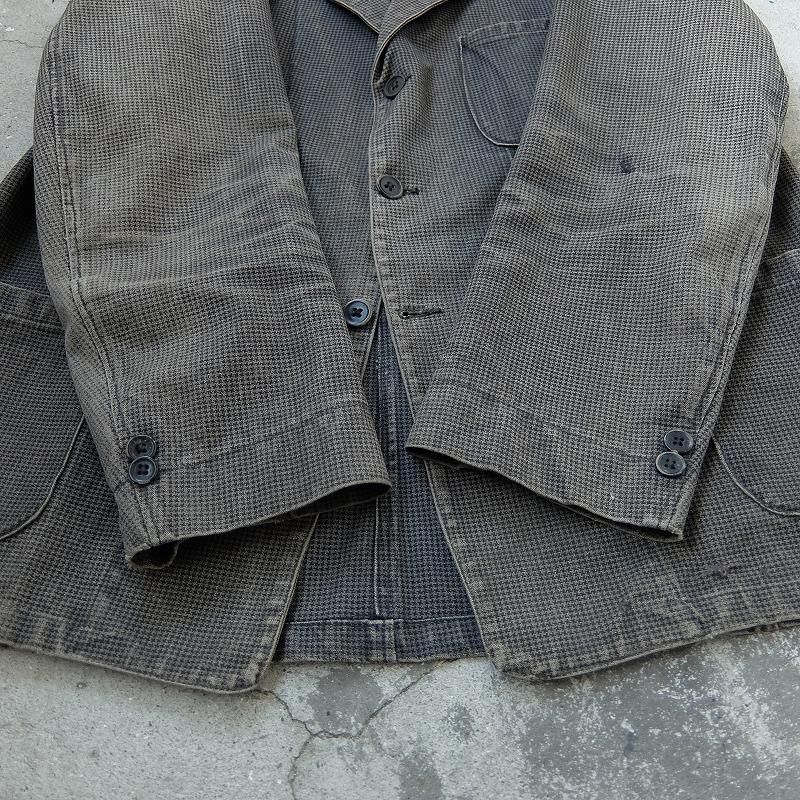 1900's1910's Cotton Canvas Sack Coat