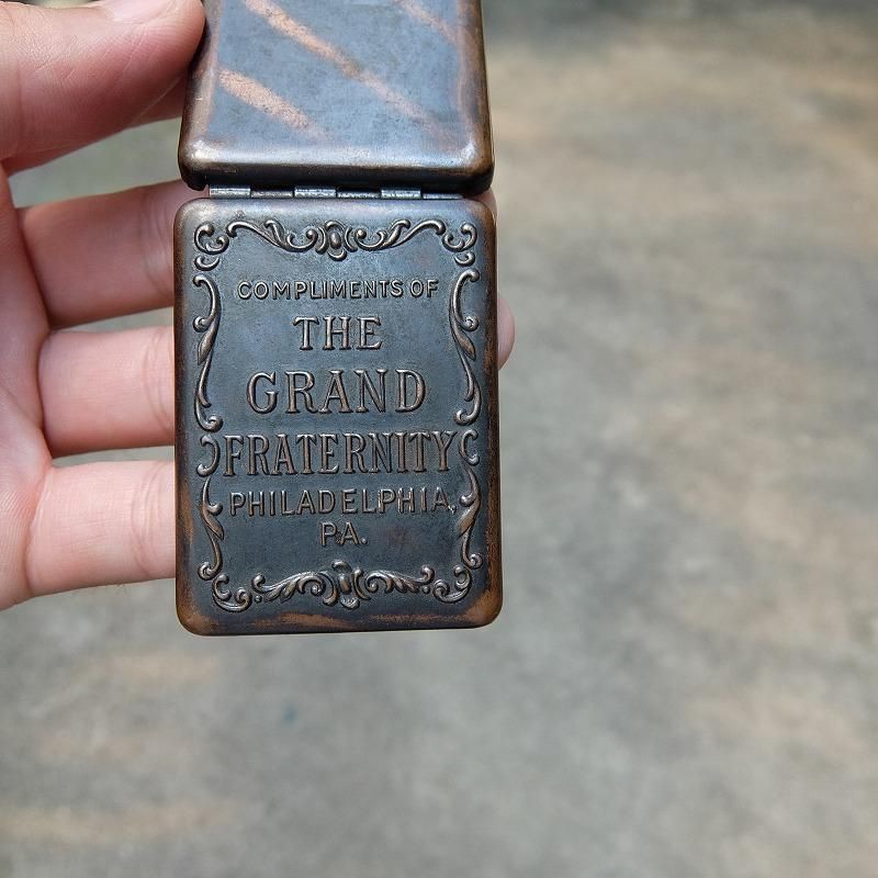 1910's Match Case (THE GRAND FRATERNITY)