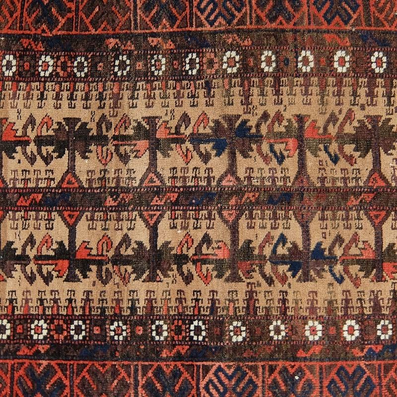 Vintage Baluch Rug - Cocky Crew Store -Antiques & Old