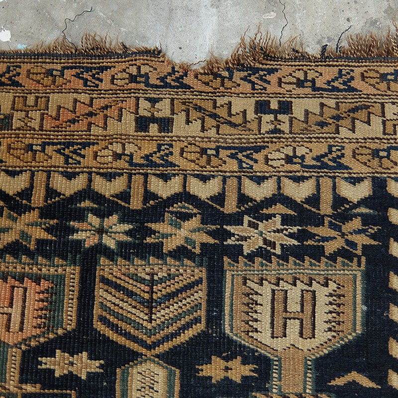 1880's1890's Antique Caucasian Tribal Rug