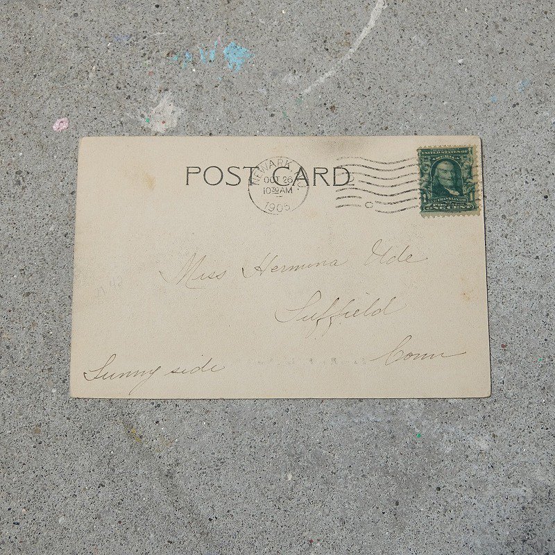 1900's Vailsburg Bicycle Race Post Card