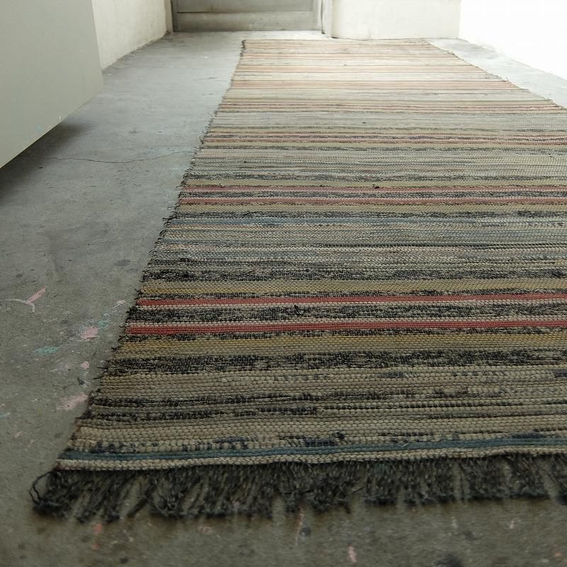 Antique Amish Hand Woven Rug