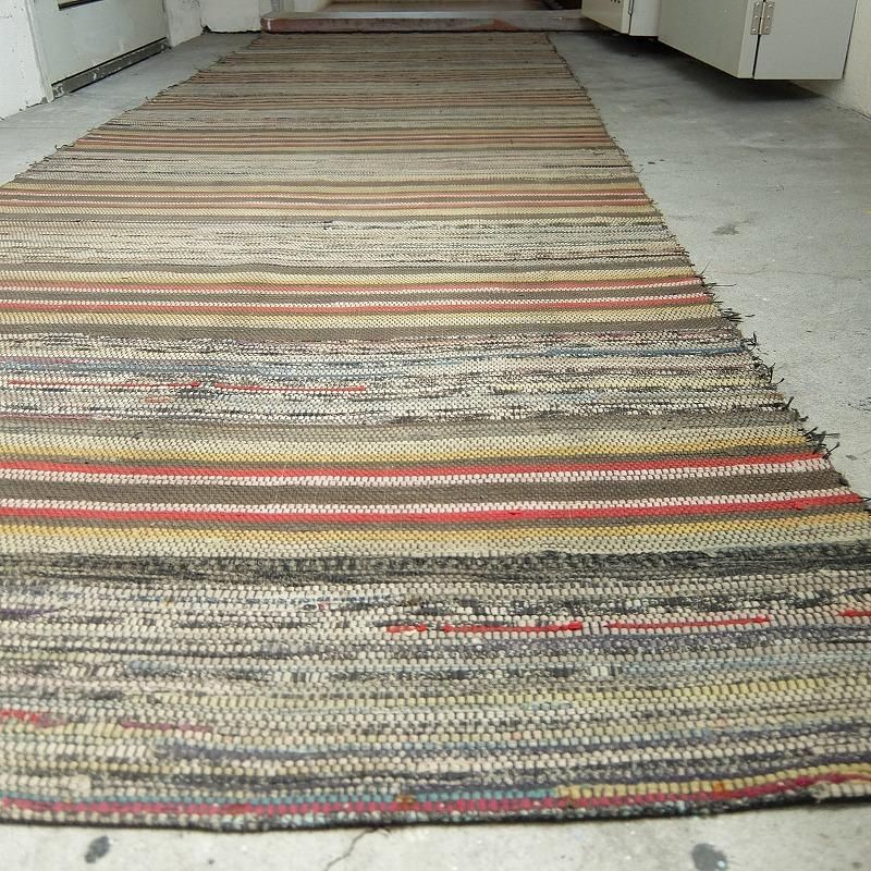 Antique Amish Hand Woven Rug