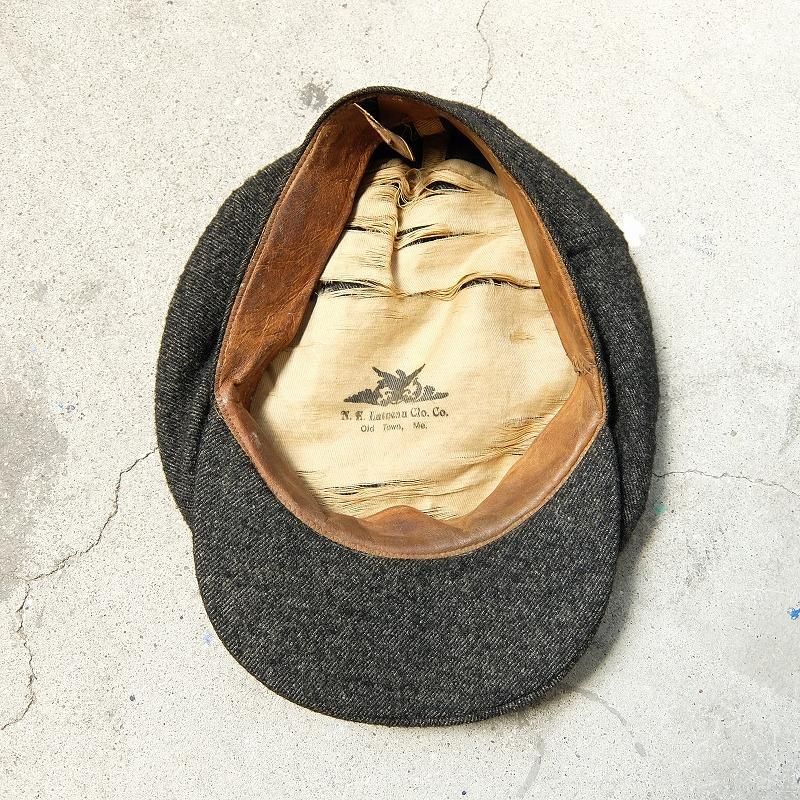 1920's1930's N.E. Latneau Clo. Co. Tweed Newsboy Cap