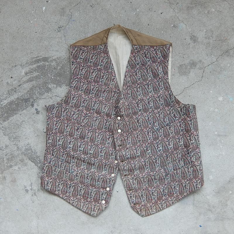 1890's Paisley Waistcoat